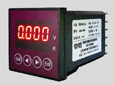 CXG148U型—單相嵌入式電壓表